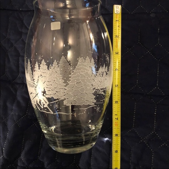 Vase- X-Mas-Luminarc- made in France-9” - Picture 4 of 6